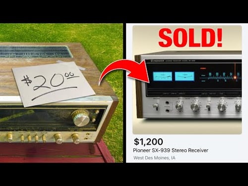 Secrets to Flipping Vintage Stereos for HUGE Profit