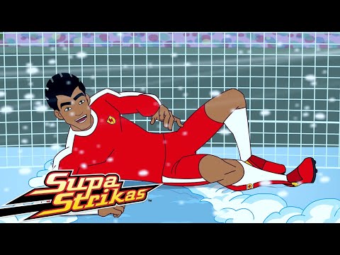 Supa Strikas | Eiskalter Griff | Ganze Folgen | Fußball - Cartoons für Kinder