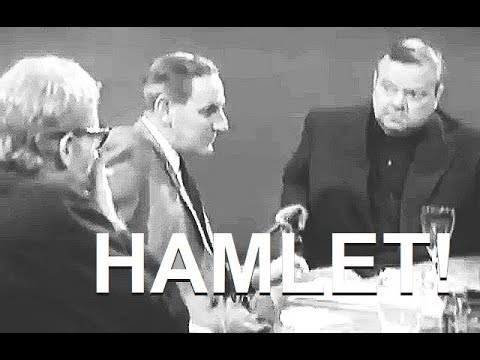 Orson Welles and Peter O'Toole on Hamlet (Better Quality)