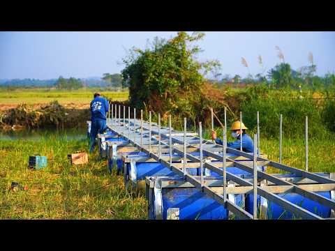 I Built a Bridge with OLD IRON BARS and Scrap in Just 48 Hours