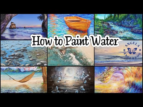 How to Paint Water Acrylic Painting Techniques