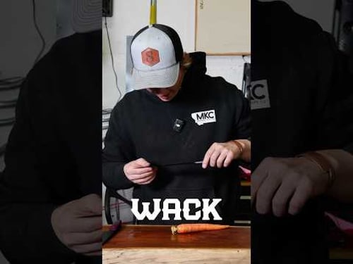 Don’t Cerakote your chef’s knives. #chefknife #kitchenknife #blacksmith