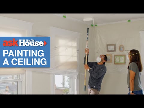 The Correct Way to Paint a Ceiling | Ask This Old House