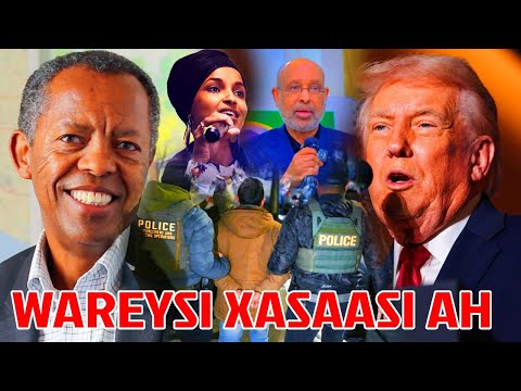 WAREYSI FEYSAL | XOG XASAASI AH | XAALADA MINNESOTA | ILHAN | TRUMP