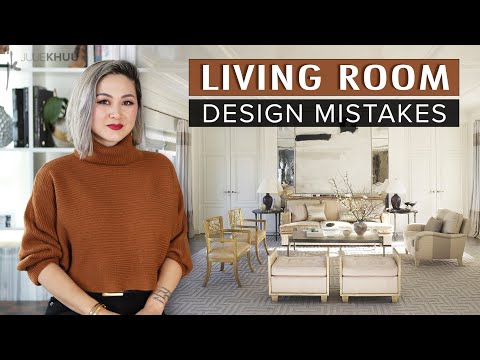 COMMON INTERIOR DESIGN MISTAKES + How to Fix Them | Living Room Dos and Don'ts