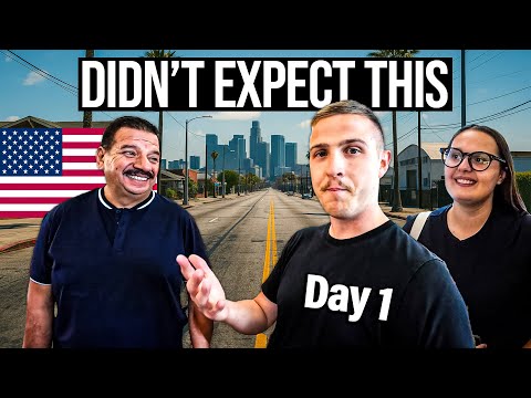 British Couple's First Impressions of The USA 🇺🇸