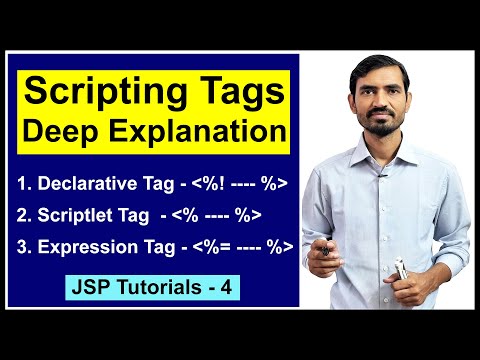 #14 JSP Tags | Scripting | Scriptlet | Declarative | Expression | Servlet & JSP Tutorials