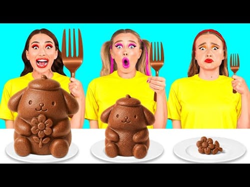 Desafio Grande, Médio e Pequeno De Placa | Truques Saborosos na Culinária BaRaDa Challenge