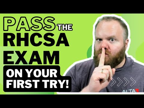 Pass the RHCSA Exam on Your First Try! 6 CAN'T MISS TIPS!
