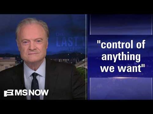 Lawrence: Trump sounded like ‘spoiled child’ in trying to negotiate out of war he claims he’s won