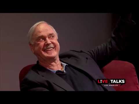 John Cleese answers audience questions with Eric Idle at Live Talks Los Angeles