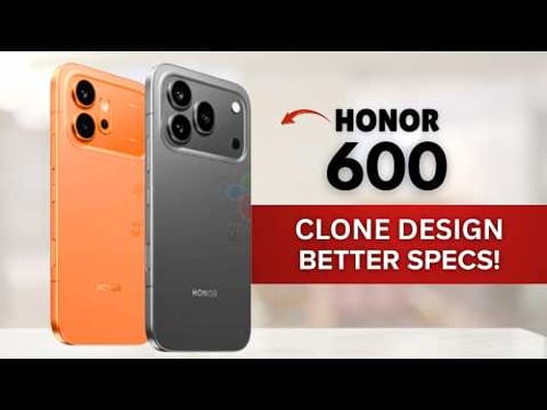 iPhone 17 Pro Copy? These Phones Just Beat Apple Big Time - Honor 600 Pro Same Look, Bigger Power !!