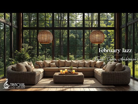 Soft Morning Jazz Ambience for Relaxing | Tranquill Jazz Melody with Nature Therapy for Study & Work