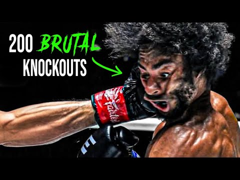 1 Hour Of VIOLENT KNOCKOUTS (MMA, Muay Thai & Kickboxing)