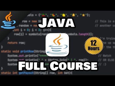 Java Full Course for free ☕ (2025)