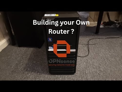 Building Your Own Router using OPNsense | #homelab #opnsense
