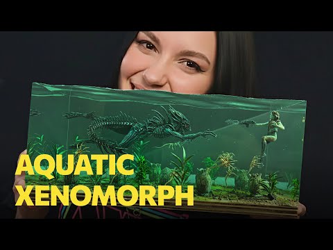 Deep Sea Xenomorph Diorama — My Alien Earth Interpretation (Resin Build)