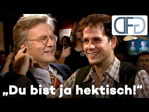 Harald Schmidt bringt Christoph Schlingensief mit seinen Sprüchen zum Schwitzen | Talk 2000 (3/8)