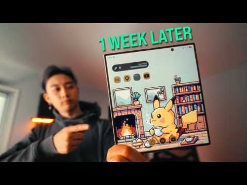 A Week With The Z Fold 7 - First Time Using A Fold Phone!