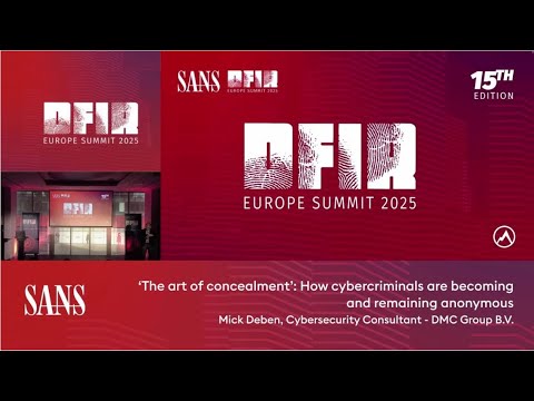 The art of concealment: How cybercriminals are becoming and remaining anonymous