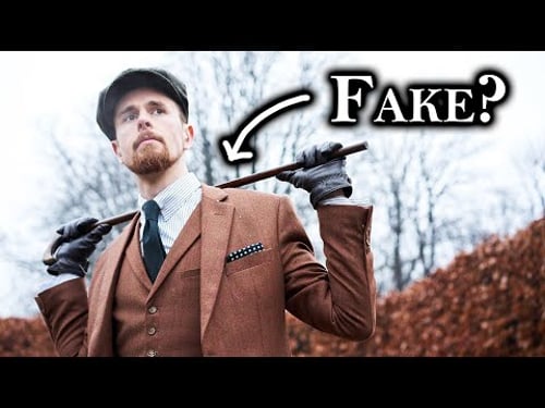 Faking Vintage Style Menswear - Make Modern Look Old-Fashioned