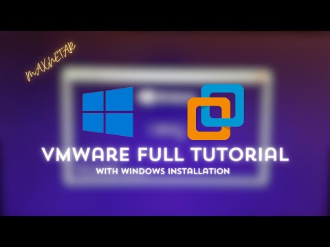 Virtual Machine creation + Windows installation | VMware Full Guide and Tutorial | MAXNETAR