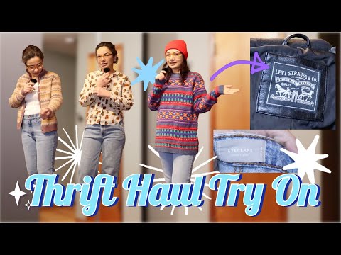 Unique Thrifted Outfits You Won’t Find in Stores | Thrift Haul Try On
