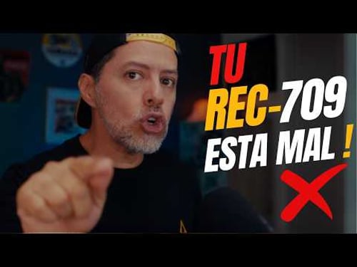 Why your videos don't have good color? The error when converting LOG to REC709!