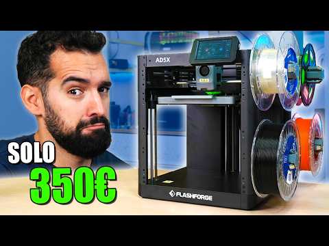 I Tried the Cheapest Multicolor 3D Printer Ever | Flashforge AD5X