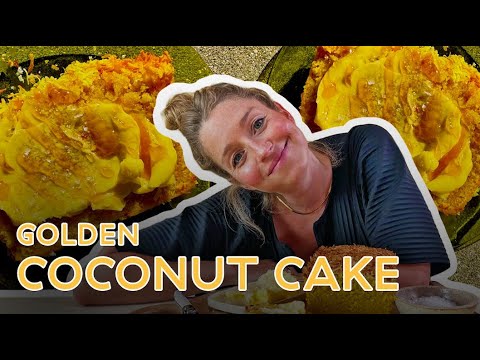 coconut turmeric loaf cake. period.
