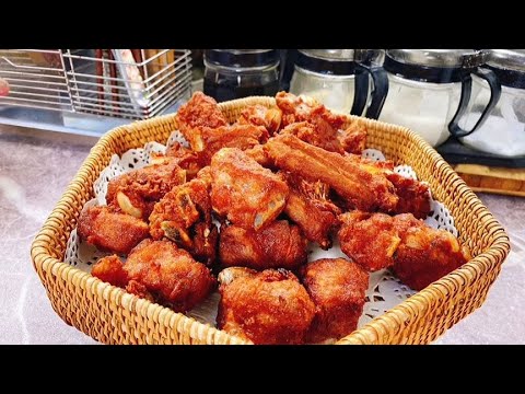 大廚教你蒜香排骨的正確做法,表皮酥脆,肉嫩多汁,真的太香了【小家廚記】