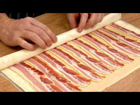 Ich mache diesen Weihnachtssnack für jede Party! Der Koch verriet mir diesen Blätterteig-Trick!