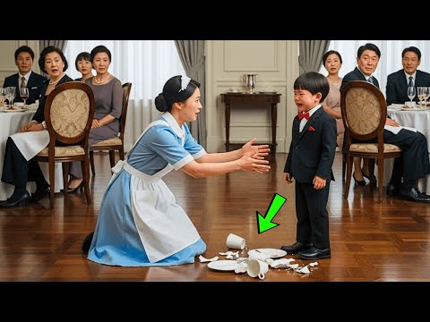 재벌의 아들은 울음을 멈추지 않고 접시를 부수고 있었다… 그때 한 수줍은 웨이트리스가 그에게 손을 내밀었다