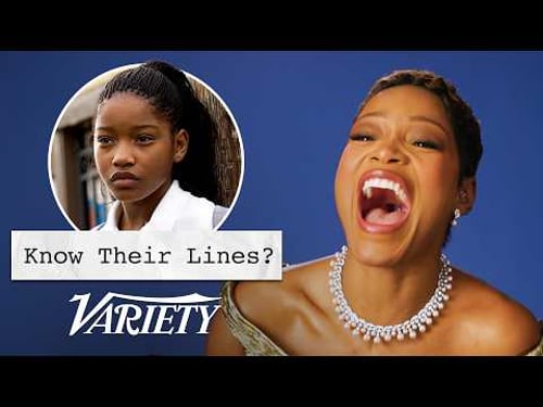 Does Keke Palmer Know Her Lines?