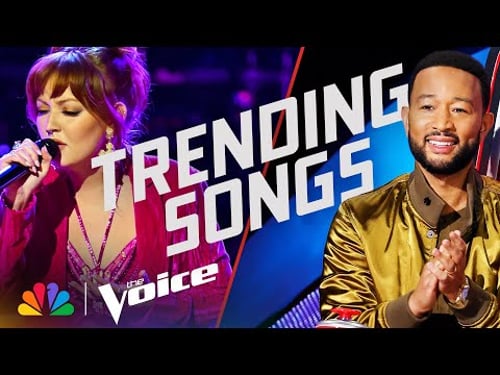 Best Performances of This Year's Trendiest Songs | The Voice | NBC