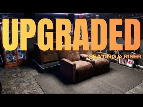 Elevate Your Home Theater Experience with A DIY Riser Upgrades