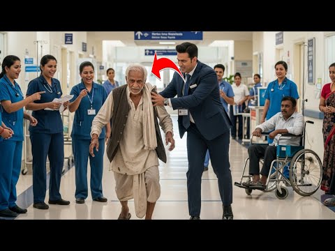 जब हॉस्पिटल में एक साधारण बूढ़े आदमी को मैनेजर इग्नोर किया तो बूढ़े आदमी का सच्चाई जानकर सब ......?
