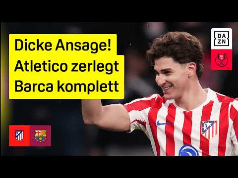 Atletico Madrid - FC Barcelona | Halbfinale (Hinspiel) | Copa del Rey | DAZN Highlights