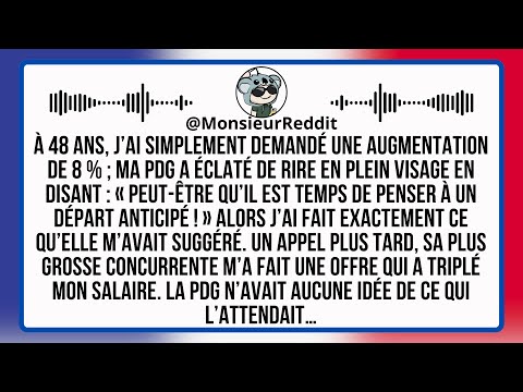 Ma PDG A Ri De Ma Demande De Hausse De 8 %. À 48 Ans, J’ai Porté Mon Code Chez Sa Plus Grande Rivale