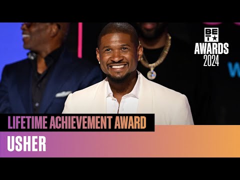 Usher Is Unfiltered & Motivated While Accepting His Lifetime Achievement Award | BET Awards '24