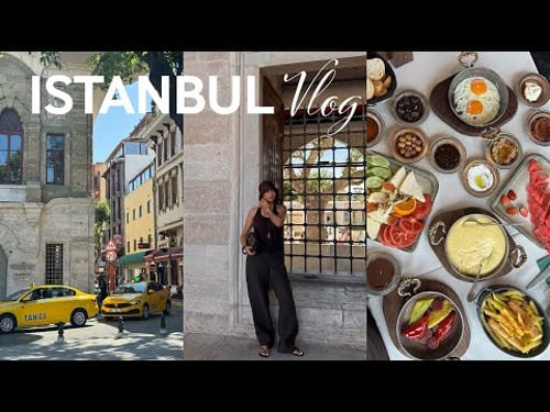 Girls trip to Istanbul | best Turkish food, yacht cruise + exploring the city