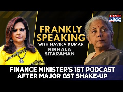FM Nirmala Sitharaman On GST Reforms: Double Diwali Dhamaka, Tax Battle & More | Frankly Speaking