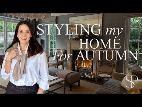 A WHOLESOME & PRODUCTIVE AUTUMN VLOG | STYLING MY HOME, DECORATING THE OFFICE & BTS OF MY NEW LAUNCH