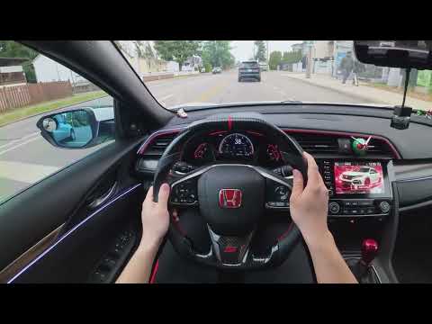 Chill City Drive in a Civic Si | POV | No Commentary