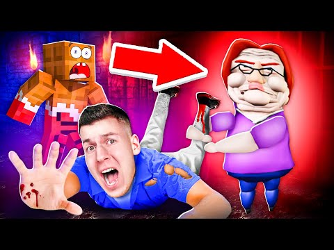 😱 ВОТ За Что МЕНЯ *ПОХИТИЛА* Эта *СУМАСШЕДШАЯ* БАБУШКА в Roblox ! ВЛАДУС