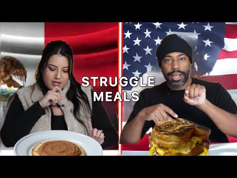 Strangers Try Each Other’s Struggle Meal