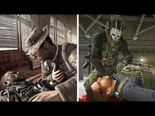 Soap's Death (2009 vs 2023) - Call of Duty: Modern Warfare 3 Comparison
