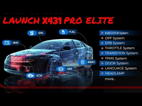 LAUNCH X431 PRO ELITE в реальных условиях (диагностика и сервисные функции)