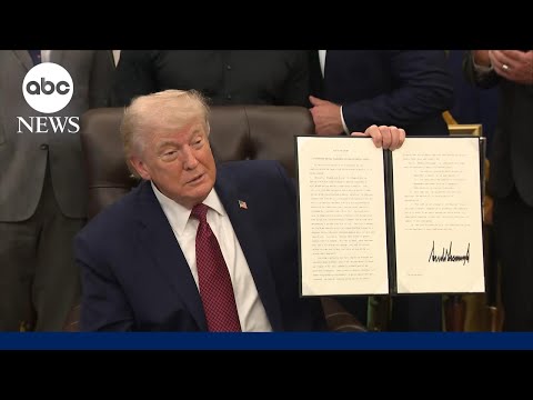 President Trump reacts to Iran reimposing control over the Strait of Hormuz