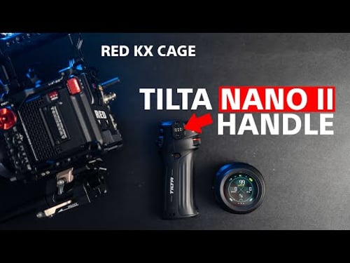 Tilta Nucleus Nano II side handle & RED Komodo X Cage
